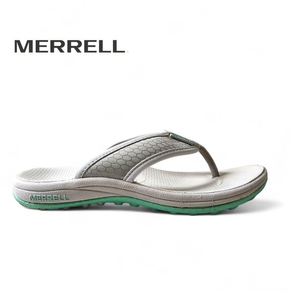Merrell Shoes - MERRELL women's Stratis Thong ice Sandals Size 6